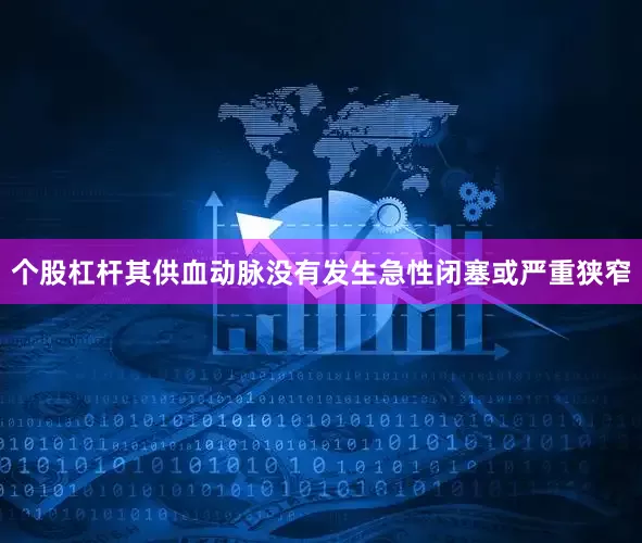 个股杠杆其供血动脉没有发生急性闭塞或严重狭窄
